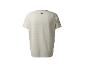 Un t-shirt blanc à manches courtes avec un logo dans le dos.