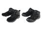 Deux paires de chaussures de randonnée noires Livergy.