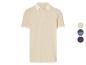 Polo NYC Team beige à col contrastant, disponible en plusieurs couleurs.