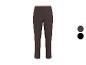 Pantalon femme marron et noir avec taille élastiquée