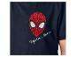 T-shirt enfant avec masque Spider-Man brodé et texte