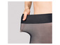 Collants noirs avec une large bande de taille.