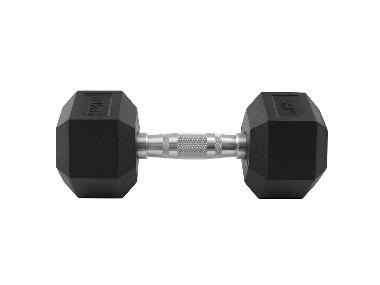 CRIVIT Haltère court hexagonal, 10 kg
