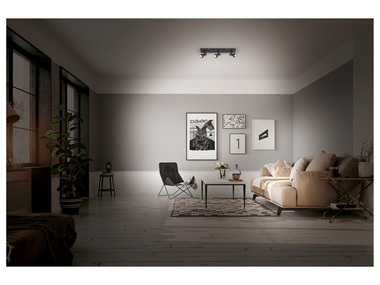 LIVARNO home Plafonnier à LED à 3 spots, 4,8 W