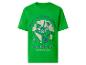 T-shirt vert avec impression 'CRAFT WITHOUT LIMITS' et cubes