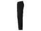 Pantalon cargo noir avec poches latérales