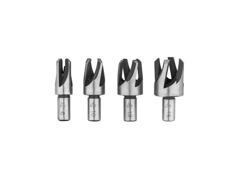Lot De 5 Forets à Fraiser Parkside HSS – 3,4,5,6,8 Mm – Titane – Jamais Utilisés