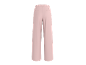 Pantalon large rose clair, vue arrière