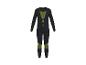 Sous-vêtements thermiques noirs et vert lime pour hommes.