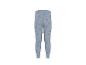 Legging enfant bleu avec imprimé nœuds.