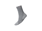 Chaussette de sport grise avec détails roses et inscription «VIT».