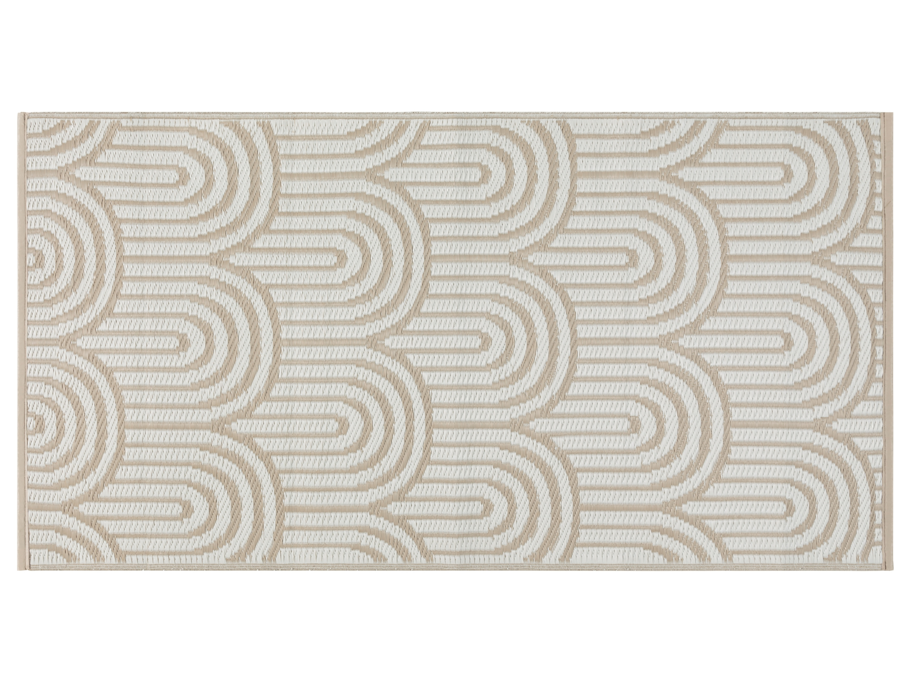 LIVARNO home Tapis d'extérieur, 80 x 150 cm (beige)