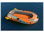 Bateau pneumatique orange Condor Elite 2000 avec rames.