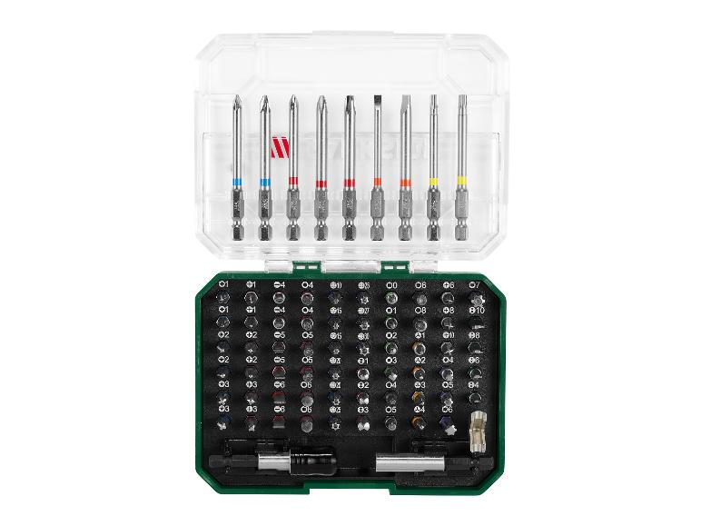 Coffret de tournevis avec embouts multiples et jeu de tournevis de précision.