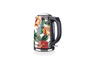 Une bouilloire Silvercrest avec un motif de cactus et de fleurs.