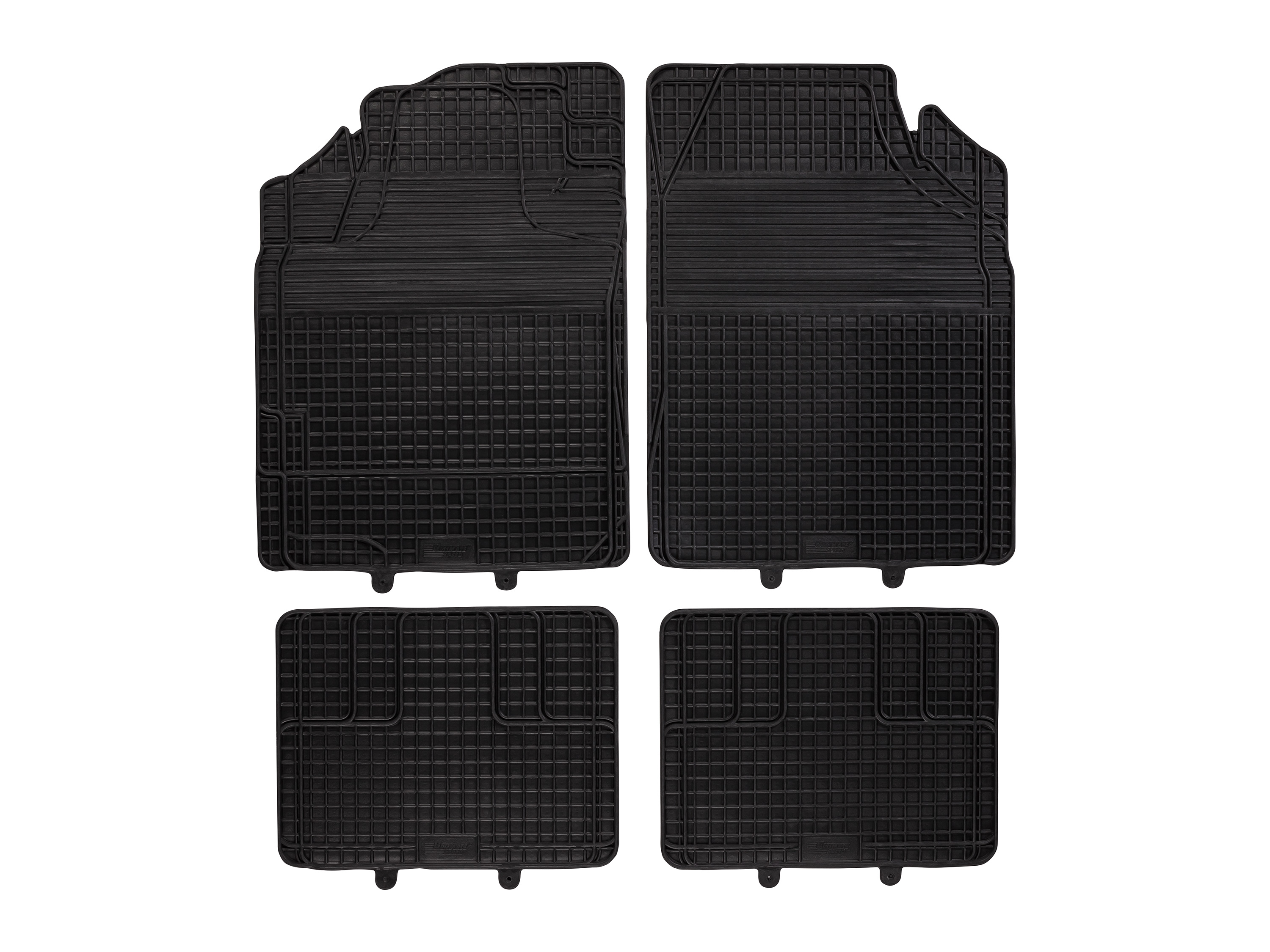 ULTIMATE SPEED® Tapis de voiture tous temps, 4 pièces