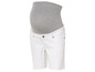 Short en jean blanc pour femmes enceintes