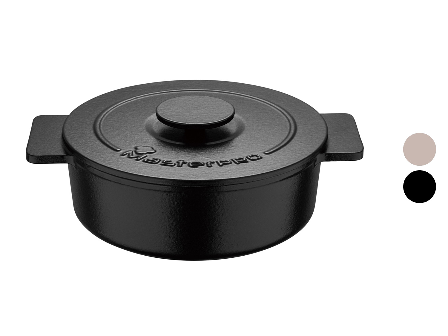 Masterpro Faitout en fonte Ø 29 x 9 cm