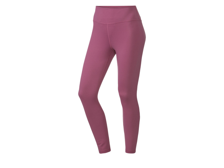 Un pantalon de yoga rose pour femme.