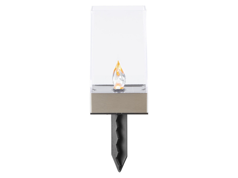 Aller en mode plein écran : LIVARNO home Torche ou balise solaire à LED, effet flamme, 0,06 W - Image 16