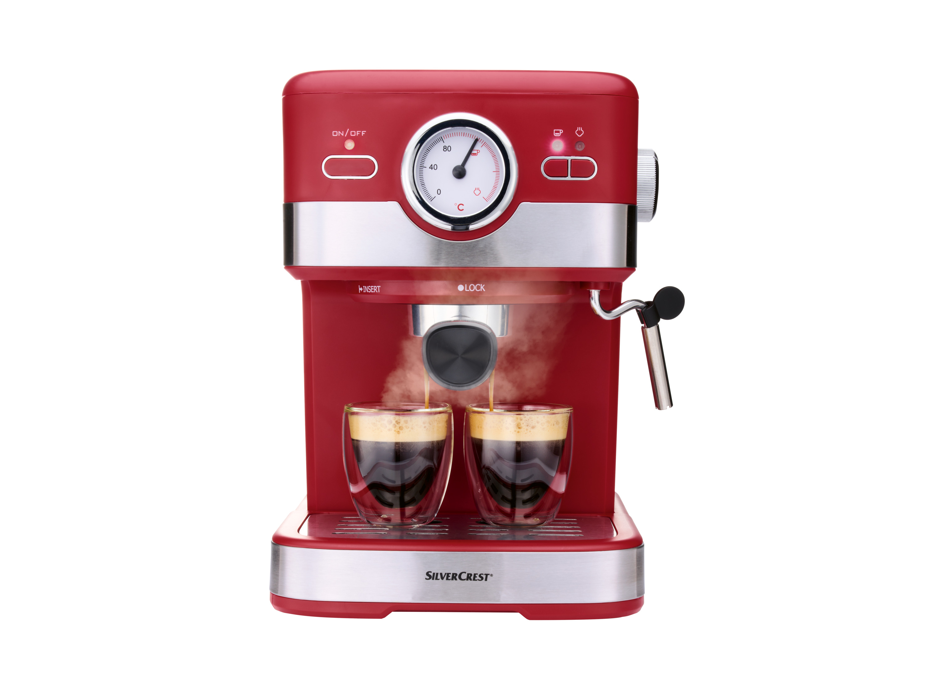 SILVERCREST® Machine à expresso SEM 1100 C4, 1100 W