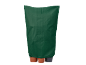 Housse de protection verte pour plantes en pot, avec trois pots visibles à la base.