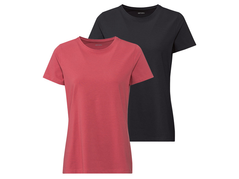 Aller en mode plein écran : Lot de 2 t-shirts manches courtes femme - Image 12