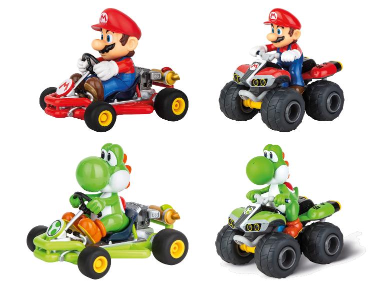 Karts et quads miniatures CARRERA Mario Kart avec Mario et Yoshi