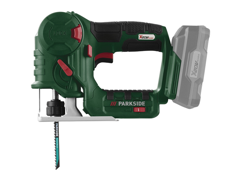 Aller en mode plein écran : PARKSIDE® Scie sauteuse et scie sabre sans fil 2en1 PSSSA 20 Li B2, 20 V - Image 6