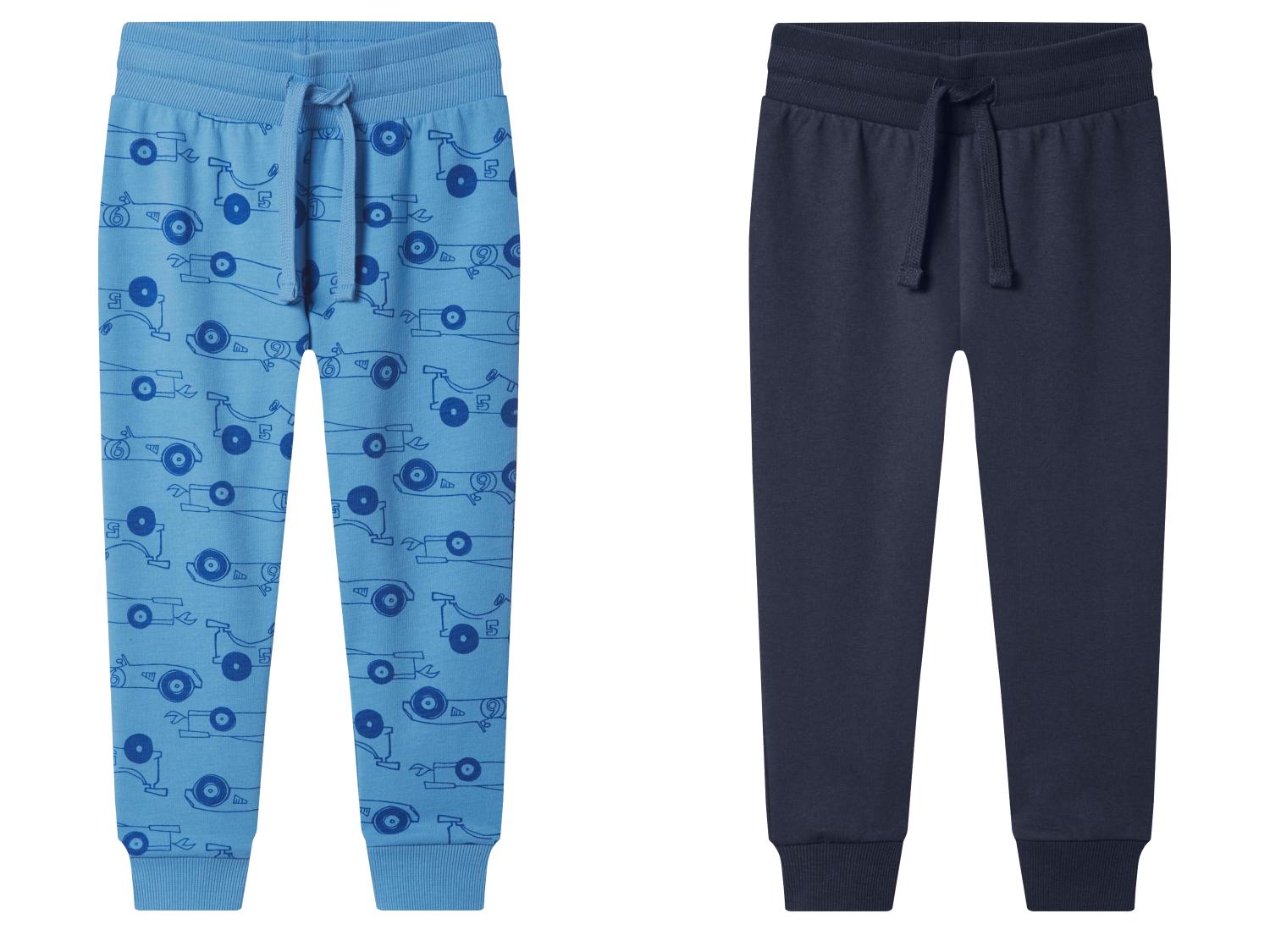 Pantalon habillé garçon en polyester bleu M&S pantalon taille