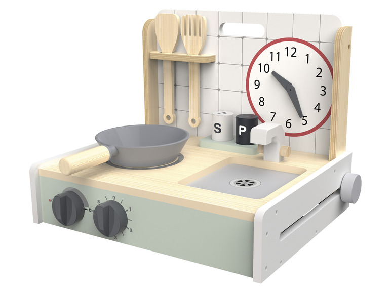 Aller en mode plein écran : Playtive Établi, table de cuisine ou coiffeuse en bois - Image 3