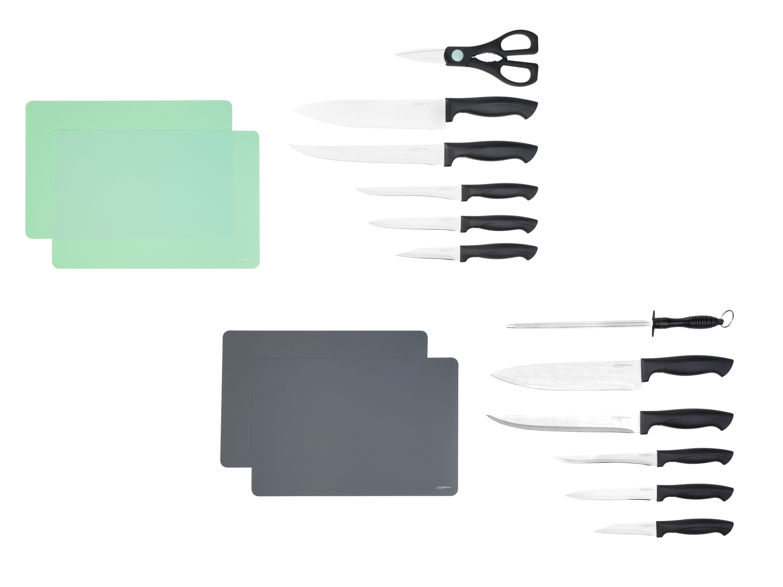 LIVARNO home Set de couteaux et accessoires