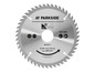 Une lame de scie circulaire Parkside pour le bois avec 48 dents.