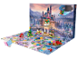 Calendrier de l'Avent pour enfants avec château, figurines de princesses et petit train.