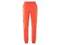 Pantalon de jogging orange à taille élastique.
