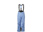 Pantalon de ski bleu avec bretelles