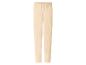 Legging beige avec taille élastique sur fond blanc.
