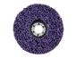 Disque abrasif violet pour ponçage.