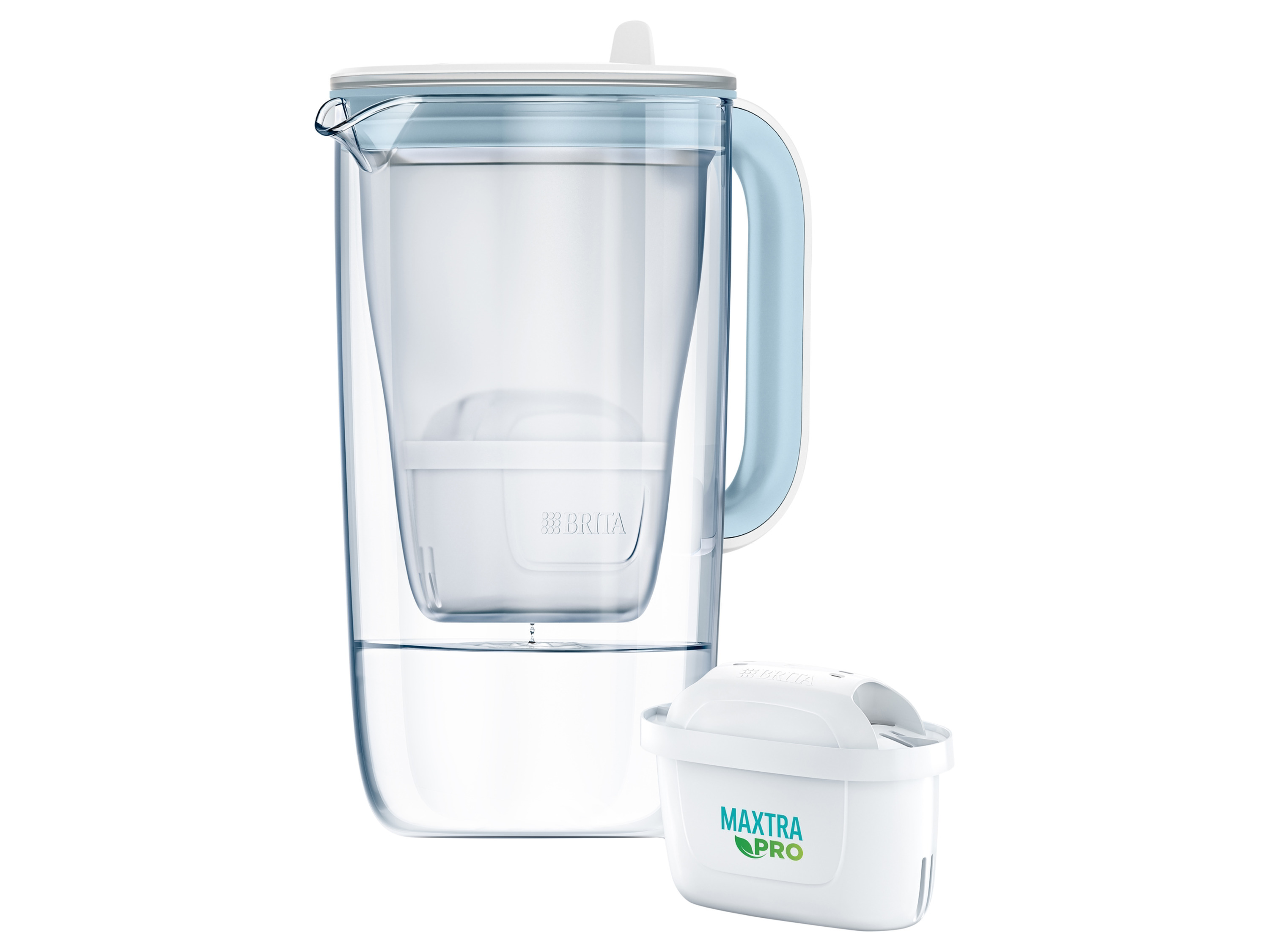 BRITA Carafe filtrante en verre