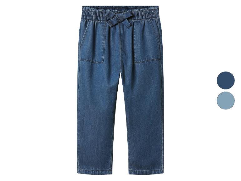 Jean enfant avec taille élastique et cordon de serrage