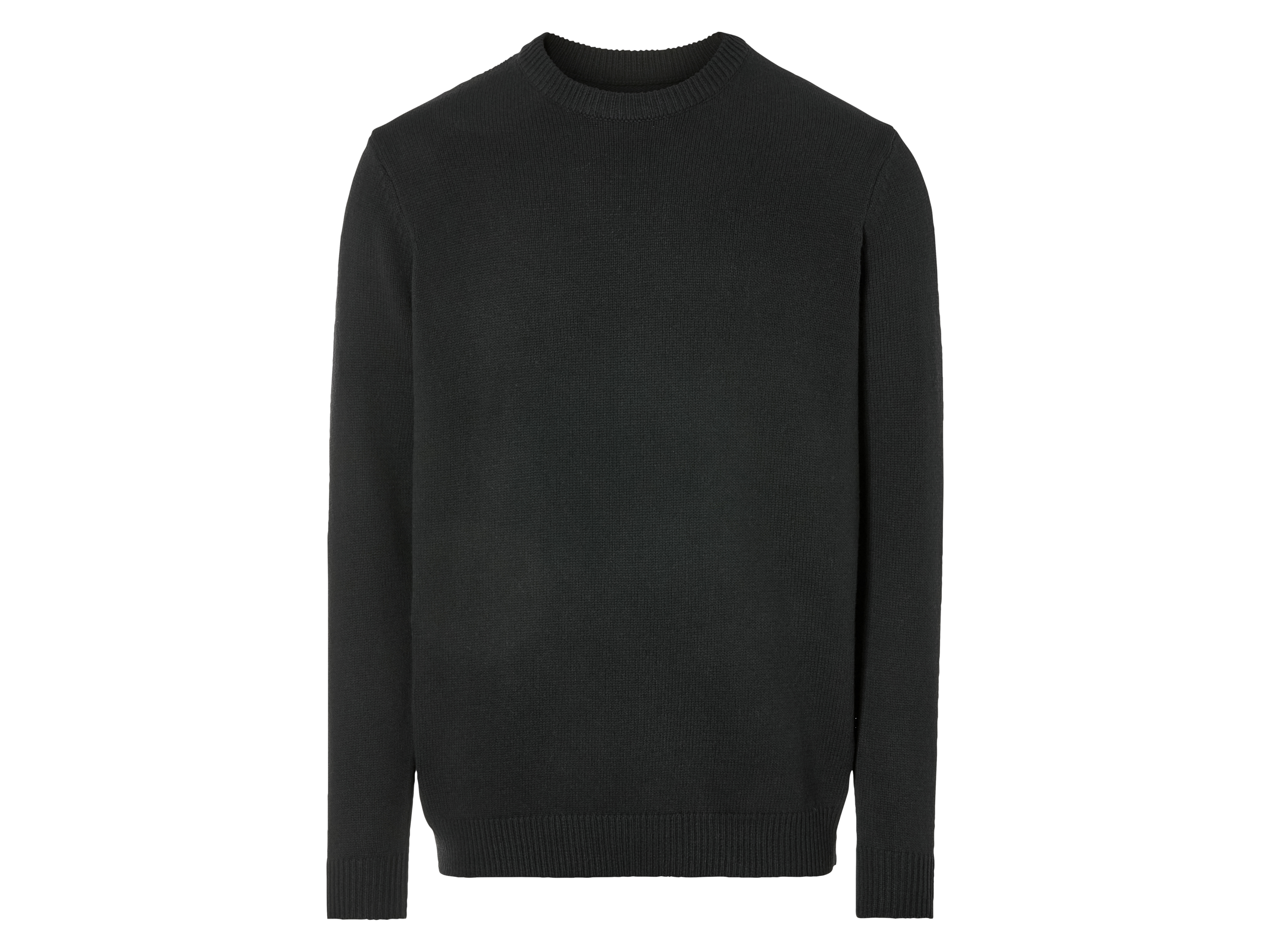 LIVERGY® Pull à grosse maille  homme (XL, noir)
