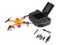 Drone Pocket Drone Revell Control orange avec télécommande et accessoires.