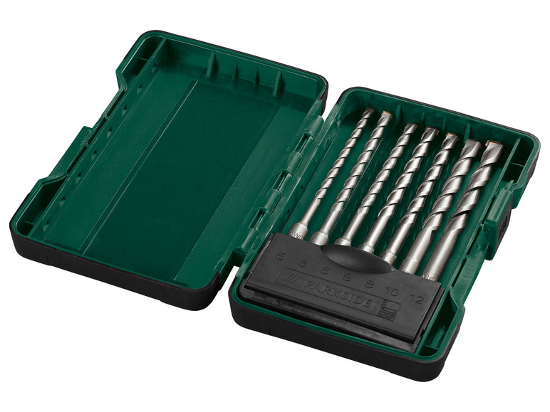 Aller en mode plein écran : PARKSIDE® Set de forets à marteau SDS "PBS 7 A2" / Set de burins courts SDS "PRMS 4 A1" - Image 2