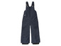 Salopette de ski bleue pour enfant.