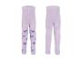 Collants tricotés LUPILU® pour bébé en lilas avec des cœurs.