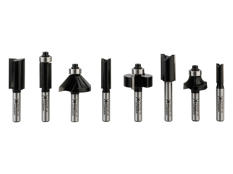 PARKSIDE PERFORMANCE® Jeu d'embouts de fraisage 3