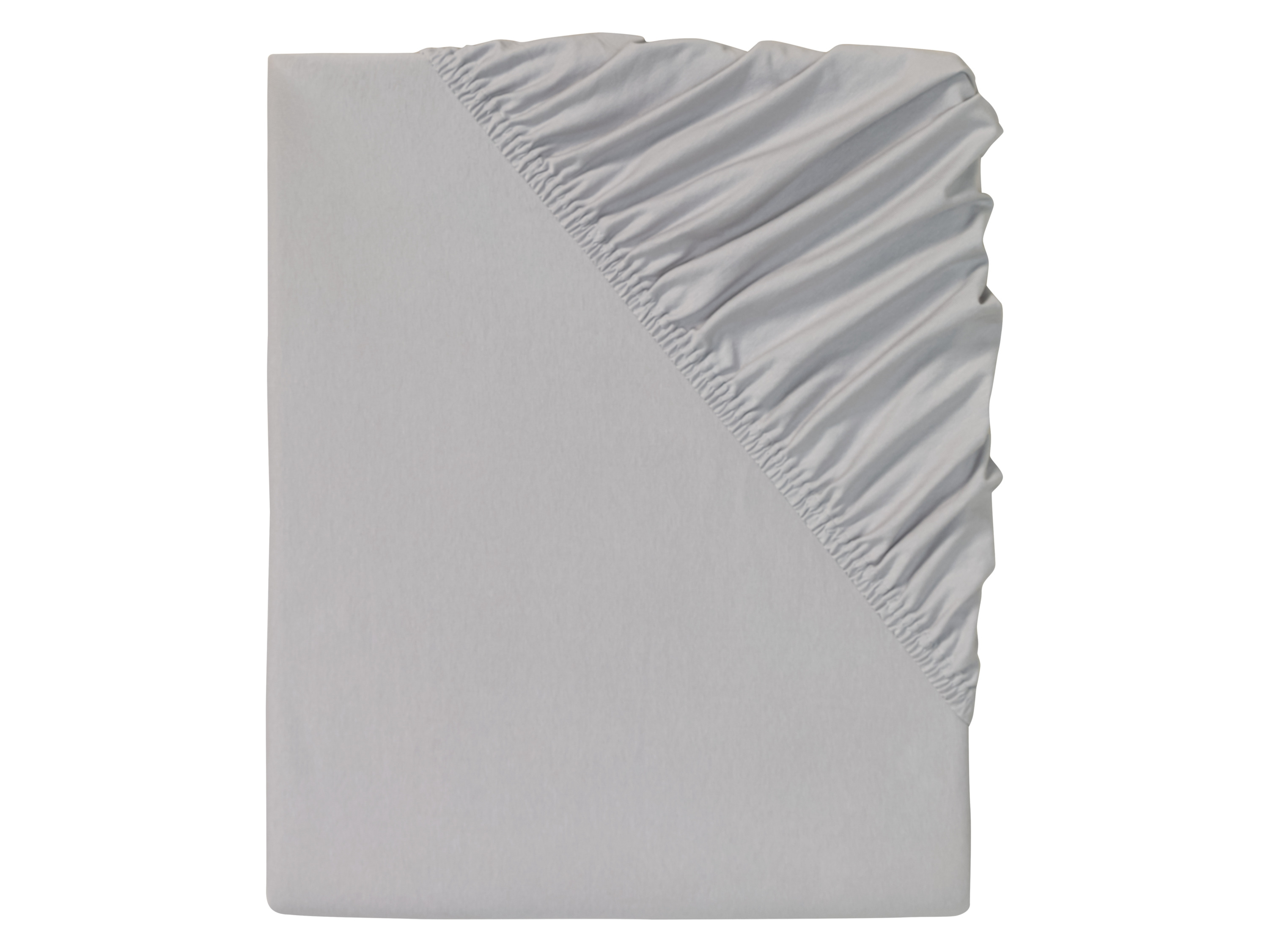 LIVARNO home Drap-Housse Bi-Extensible Jersey (gris)