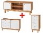 Meuble TV et commode assortis, style scandinave.