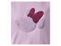 Pullover lilas avec Mickey Mouse brodé.