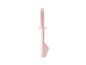 Spatule en silicone rose avec trou de suspension